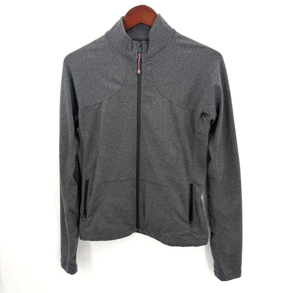 Lululemon Women's Full Zip Jacket Size Small Gray